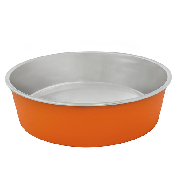 161211 Kedi-Köpek Kaymaz 1500ml Mat Turuncu Mama ve Su Kabı