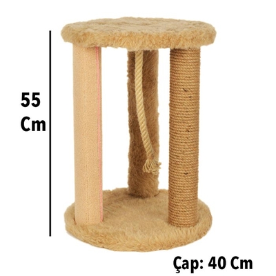 Flip - 3 Fonksiyonlu Oturaklı Tırmalama 55 cm