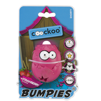 Duvo - 303/435892 Köpek Bumpies Çilekli Oyuncak Small Pembe