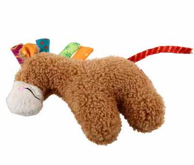 6135 Plush Friendz Sesli At Peluş Köpek Oyuncagı