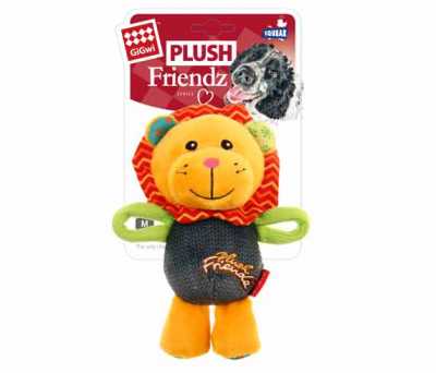 6147 Plush Friendz Sesli Aslan Peluş Köpek Oyuncag