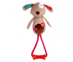 GiGwi - 6198 Plush Friendz Öten Köpek Diş Kaşıyıcılı