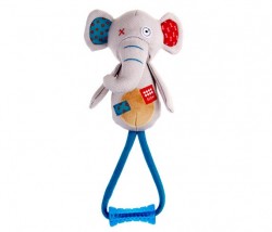 GiGwi - 6199 Plush Friendz Öten Fil Diş Kaşıyıcılı