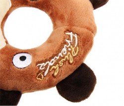 6239 Plush Friendz Simit Ayı Oyuncak Sesli Peluş - Thumbnail