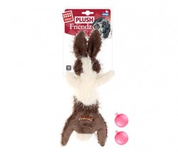 GiGwi - 6249 Plush Friendz Sesli Tavşan Peluş Köpek Oyunca