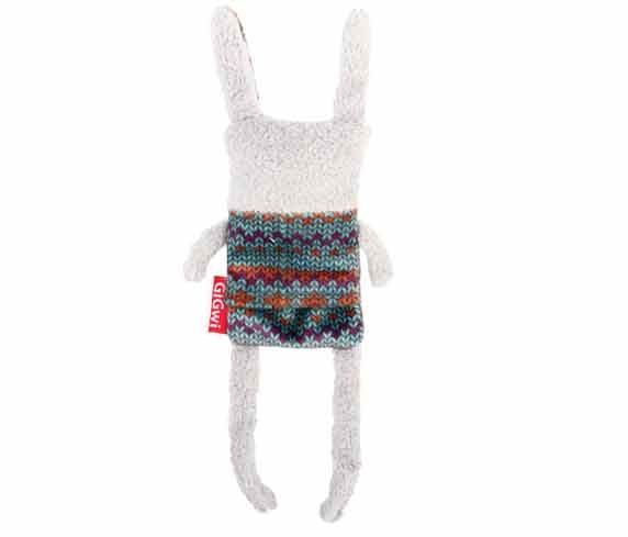 6266 Plush Friendz Çift Sesli Tavşan Beyaz Peluş
