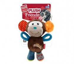 GiGwi - 6286 Plush Friendz Sesli Maymun Peluş Köpek Oyunca