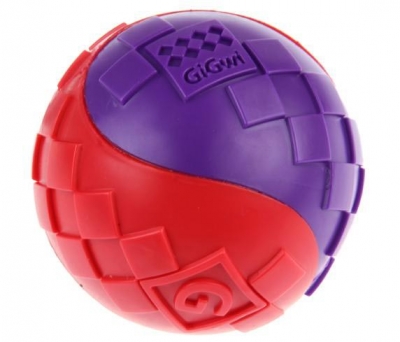 6298 Gigwi Ball Sert Top 7 cm Köpek Oyun.