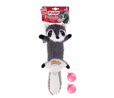 6301 Plush Friendz Sesli Rakun Peluş Köpek Oyuncag