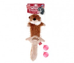 GiGwi - 6303 Plush Friendz Sesli Sincap Peluş Köpek Oyunca