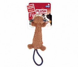 GiGwi - 6314 Plush Friendz Dayanıklı Diş İpi Maymun