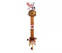 GiGwi - 6486 Plush Friendz Aslan Oyuncak Kemik Sesli (L)