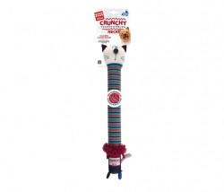 GiGwi - 6530 Plush Friendz Kedi Oyuncak Kemik Sesli (S)