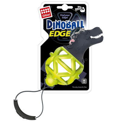 GiGwi - 6731 Dinoball Yeşil Dinazor Diş Kaşıma Oyuncağı