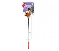 GiGwi - 7063 Feather Teaser Kedi Oltası Doğal Tüylü 60 cm