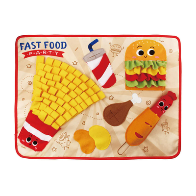 GiGwi - 7324 Peluş Fast Food Ürünleri Oyuncak