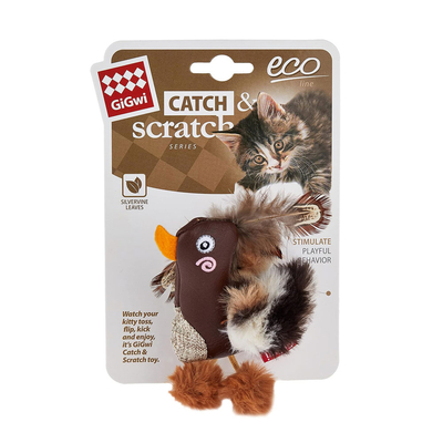 GiGwi - 7527 Catch&Scratch Ördek Kedi Oyuncağı