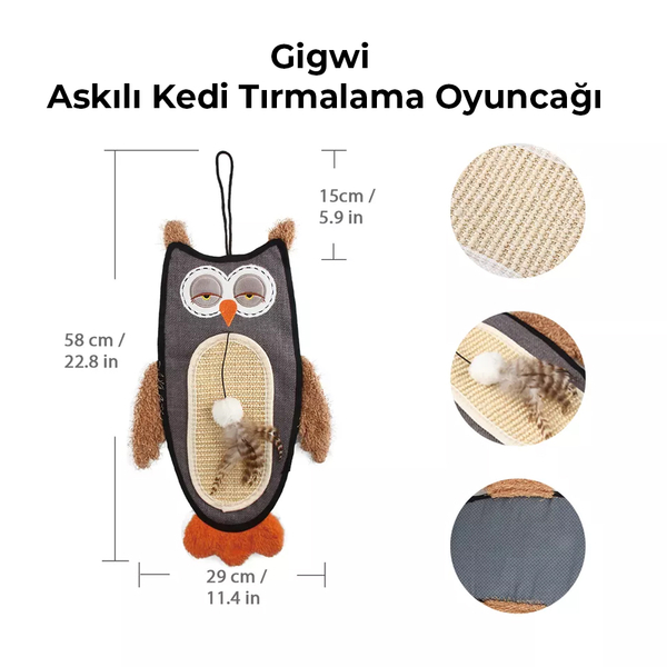 7529 Kedi Oyun Tırmalama Askılı