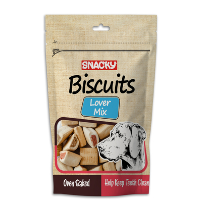 Snacky - Animal Lover Köpek Bisküvisi 200 gr - 6 Adet