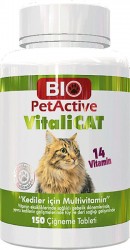 Bio PetActive - Bio PetActive Vitalicat Multivitamin 150 Tablet