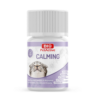 Bio PetActive - Calming Kedi Sakinleştirici Premiks 60 Tablet 30 gr.