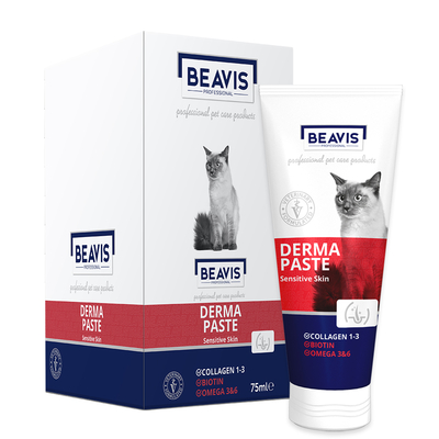 Beavis - Cat Derma Sensitive Skin Deri&Tüy Sağl.Macun 75 ml-6 Adet