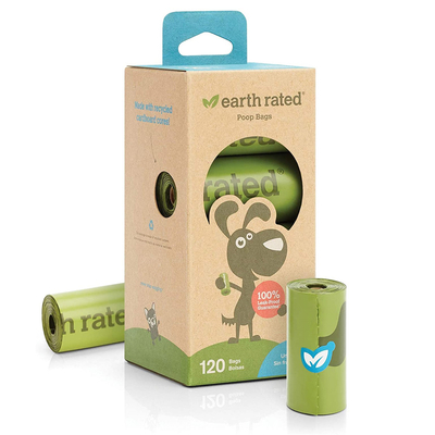 Earth Rated - Earth Rated Dışkı Torbası Kokusuz 8 Rulo-120 Poş