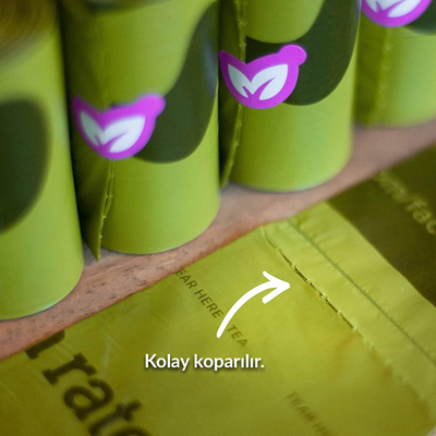 Earth Rated Dışkı Torbası Lavantalı 21 Rulo-315 Po - Thumbnail