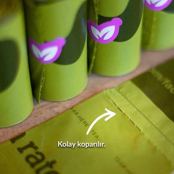 Earth Rated Dışkı Torbası Lavantalı 21 Rulo-315 Po