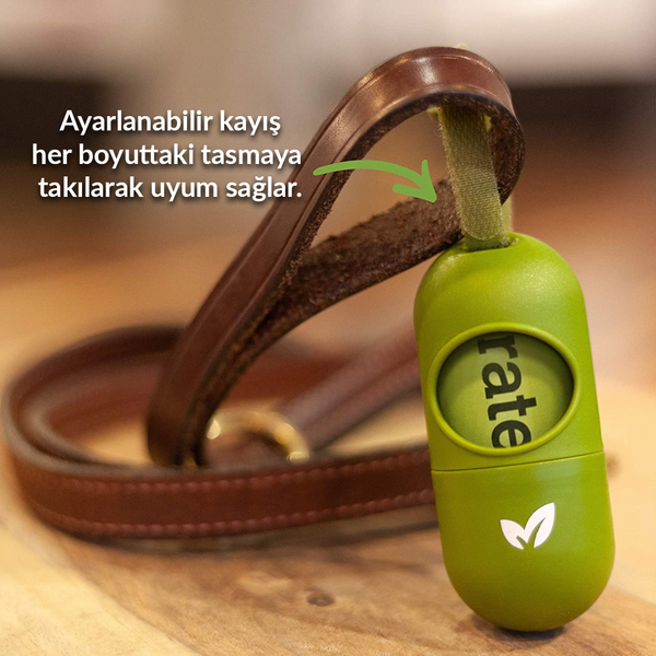 Earth Rated Köpek Dışkı Torbası Kutusu-1 Rulo Hed.