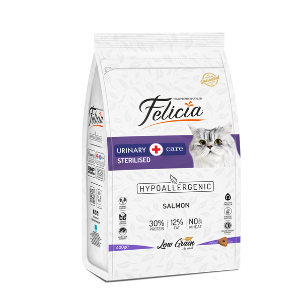 Felicia 400g Sterilised Somonlu Az Tahıllı 6 Adet