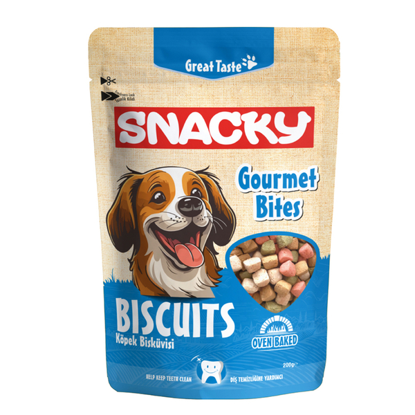 Gourmet Bites Köpek Bisküvisi 200 gr - 6 Adet