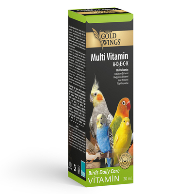 Gold Wings Premium - GWP Multivitamin (Tüy Oluşum Destek.) 20cc-6 Adet