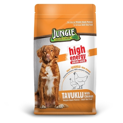 Jungle - Jungle 15 kg High Energy Tavuklu Yetiş.Köpek M.