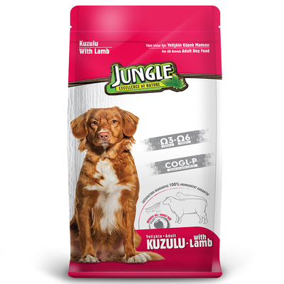Jungle - Jungle 15 kg Kuzu Etli Yetişkin Köpek Maması