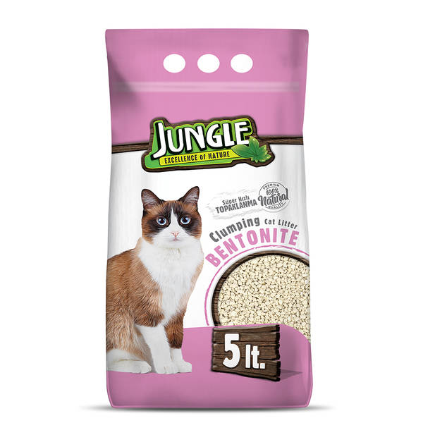 Jungle Bentonit Natural 5 Lt 4'lü Kutu