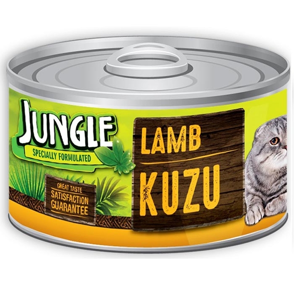 Jungle Kedi 85 gr Kuzu Etli Yaş Ezme 24 Adet