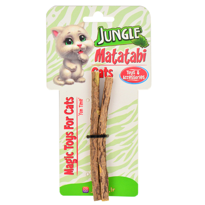 Jungle - Jungle Matatabi Cats Stick 2'li Medium 6 Adet