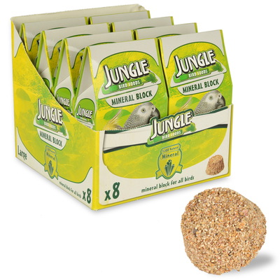 Jungle - Jungle Mineral Blok Büyük 8'li Paket.