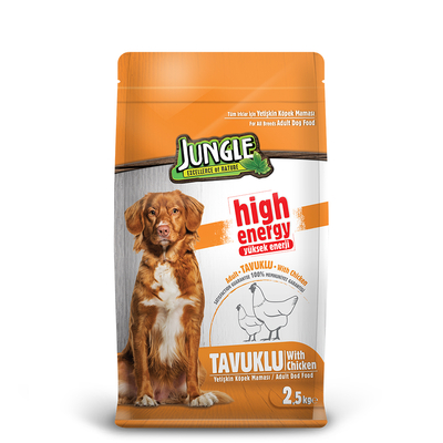 Jungle - Jungle 2,5 kg High Energy Tavuklu Yetiş.Köpek M.