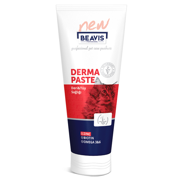 Kediler için Deri & Tüy Sağlığını Destekleyen Macun 85 ml