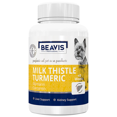 Milk Thistle Turmeric Small Breed 50 gr 100 Tablet - Thumbnail