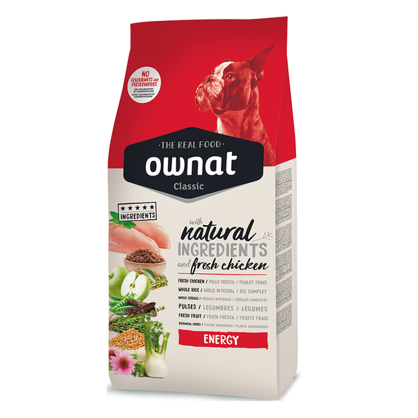 Ownat 12 kg Tavuklu Classic Energy Adult Köpek Maması