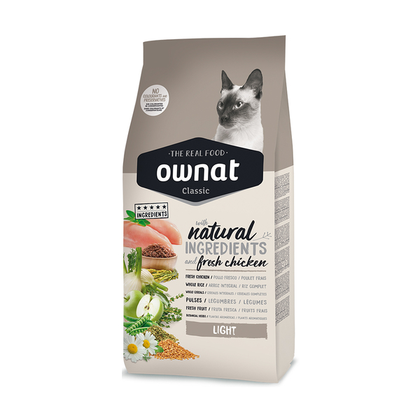 Ownat 1,5 kg Light Yetişkin Tavuklu Kedi Maması