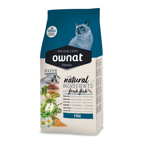 Ownat 4 kg Classic Yetişkin Balıklı Kedi Maması