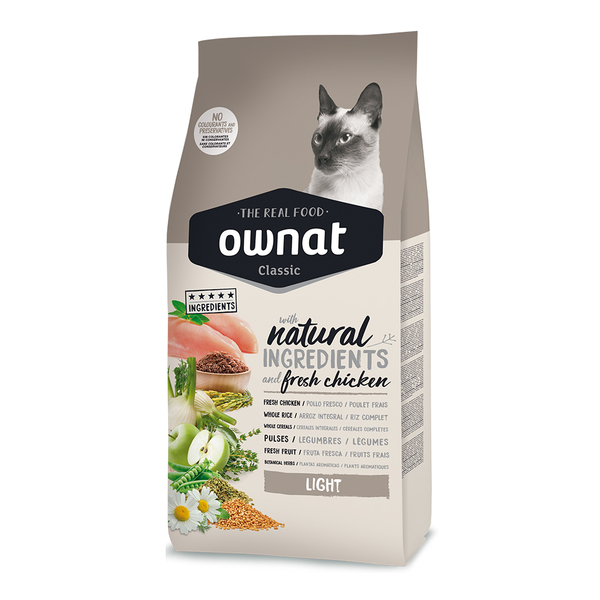 Ownat 4 kg Light Yetişkin Tavuklu Kedi Maması