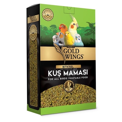 Gold Wings Premium - Premium Bitkisel Kuş Maması 1 Kg.