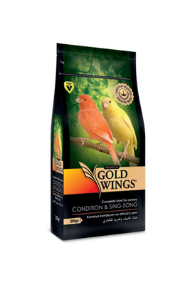 Gold Wings Premium - Premium Kanarya Kondisyon-Öttürücü 200 gr 6'lı