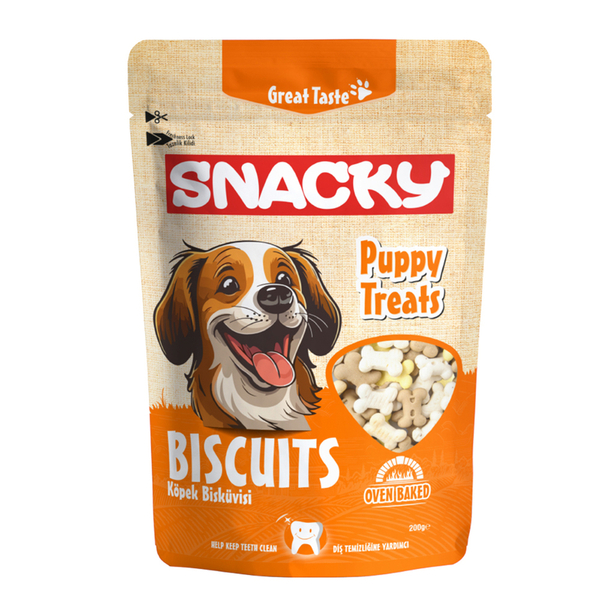 Pupy Treats Köpek Bisküvisi 200 gr - 6 Adet