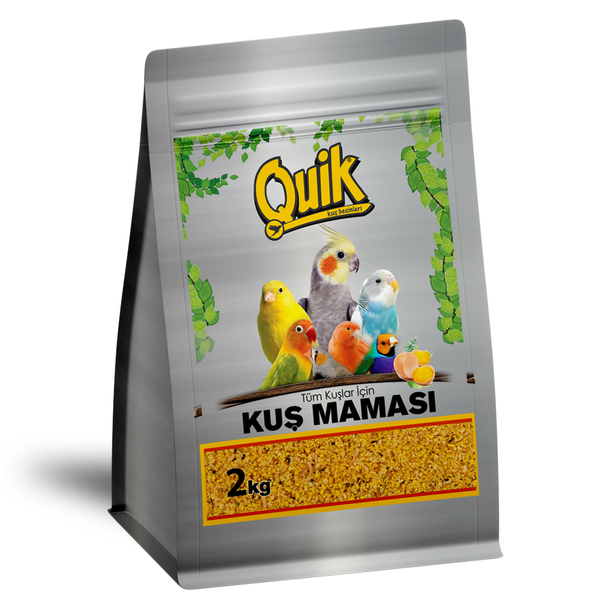 Quik Ballı Yumurtalı 2 Kg Kuş Maması